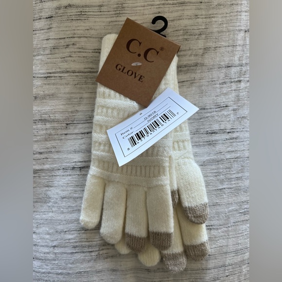Smart Tip Knit Gloves - Picture 1 of 3